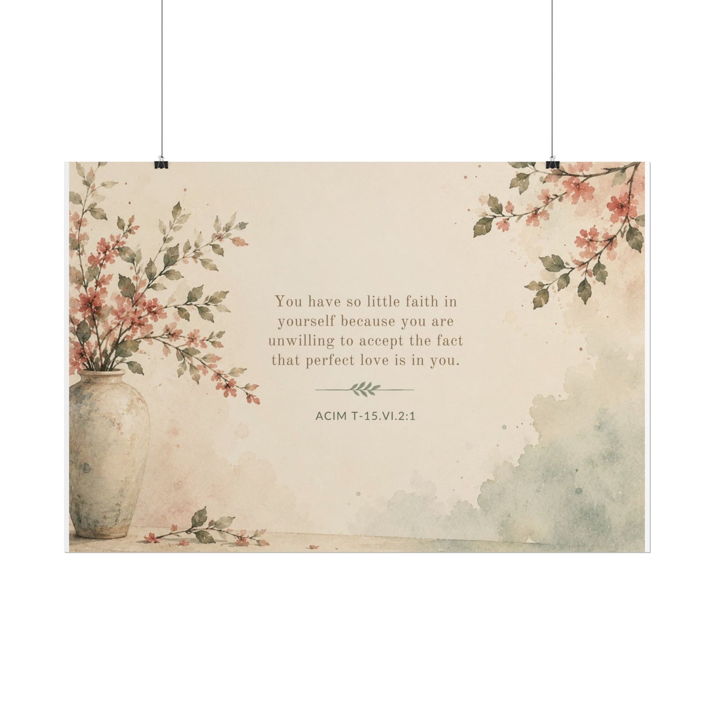ACIM. - - Inspirational Wall Art (Rolled Poster)