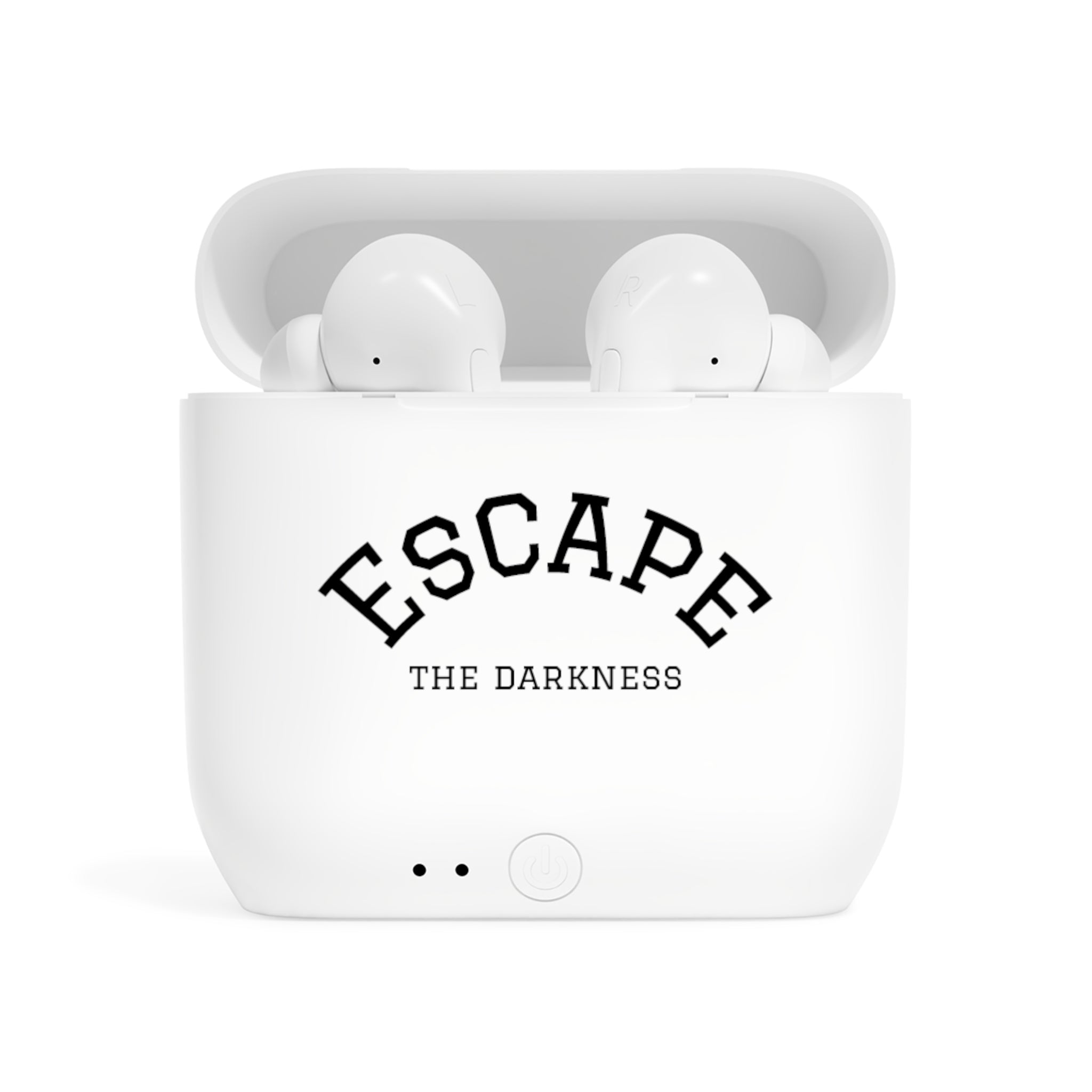 Wireless Earbuds Case — "Escape the Darkness" Charging Case