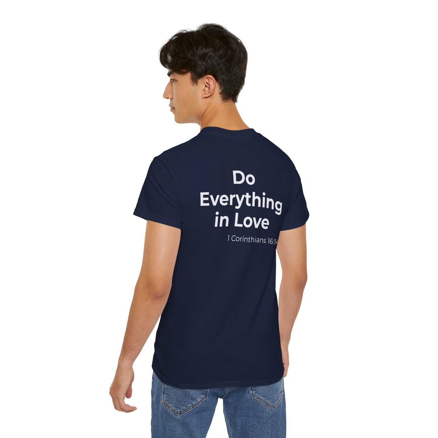 Teach Only Love T‑Shirt —  Red Heart Graphic Tee (Do Everything in Love)