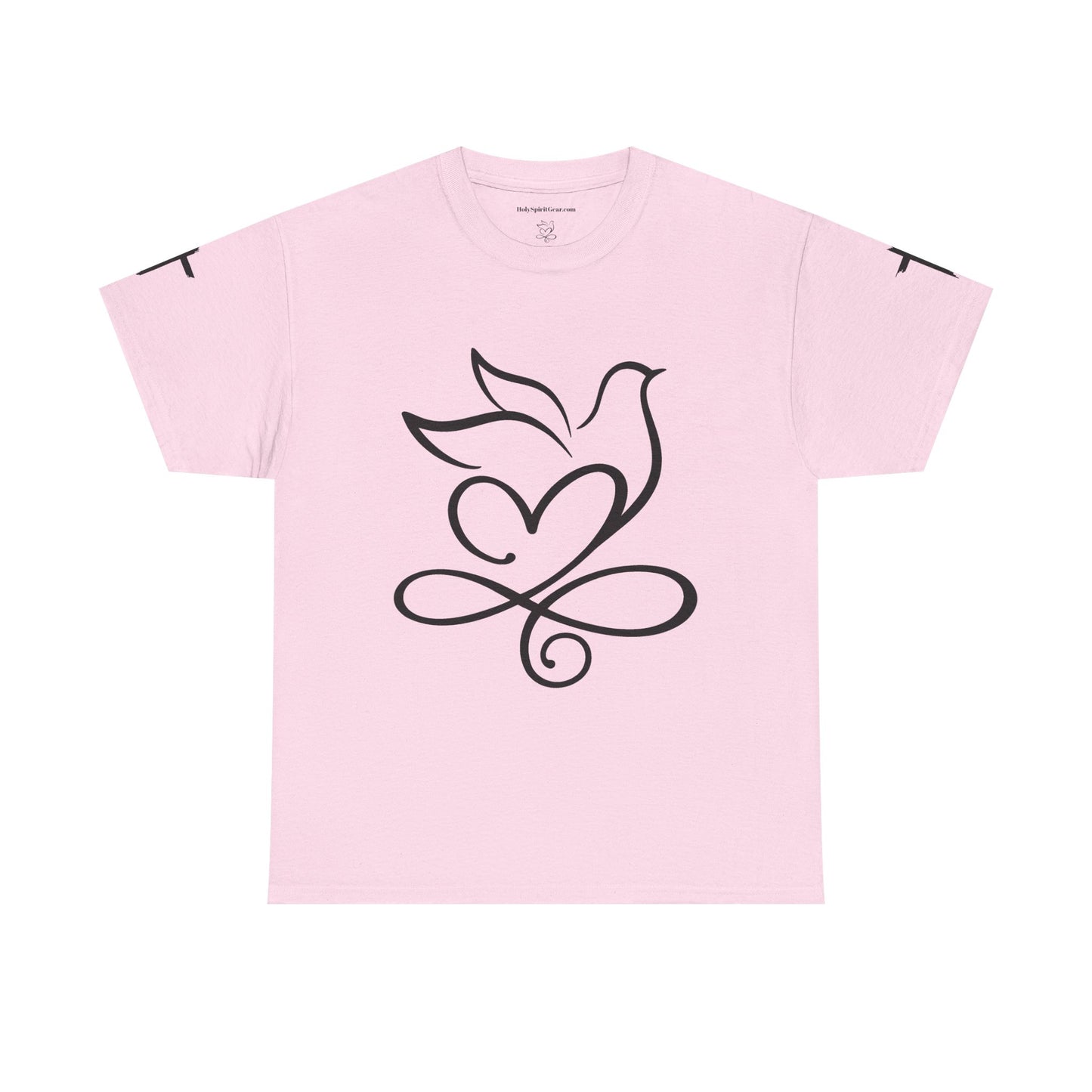 Angel Wings Memorial Tee — "Never Travel Faster Than Your Guardian Angel Can Fly"