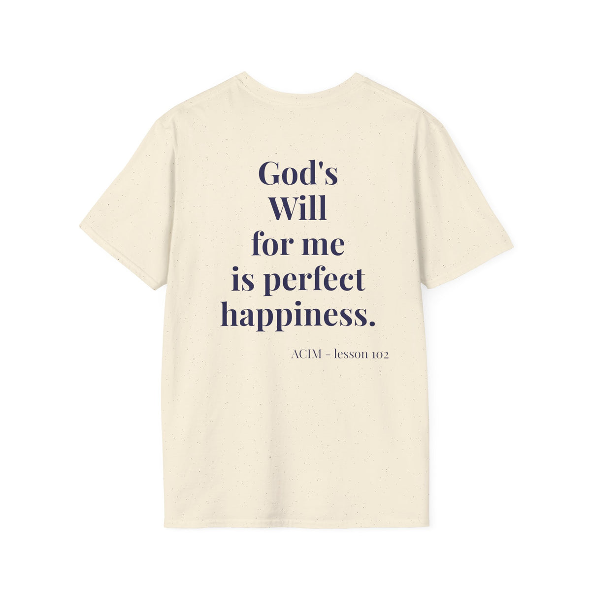 ACIM Lesson 101 — Minimalist Vintage Tee