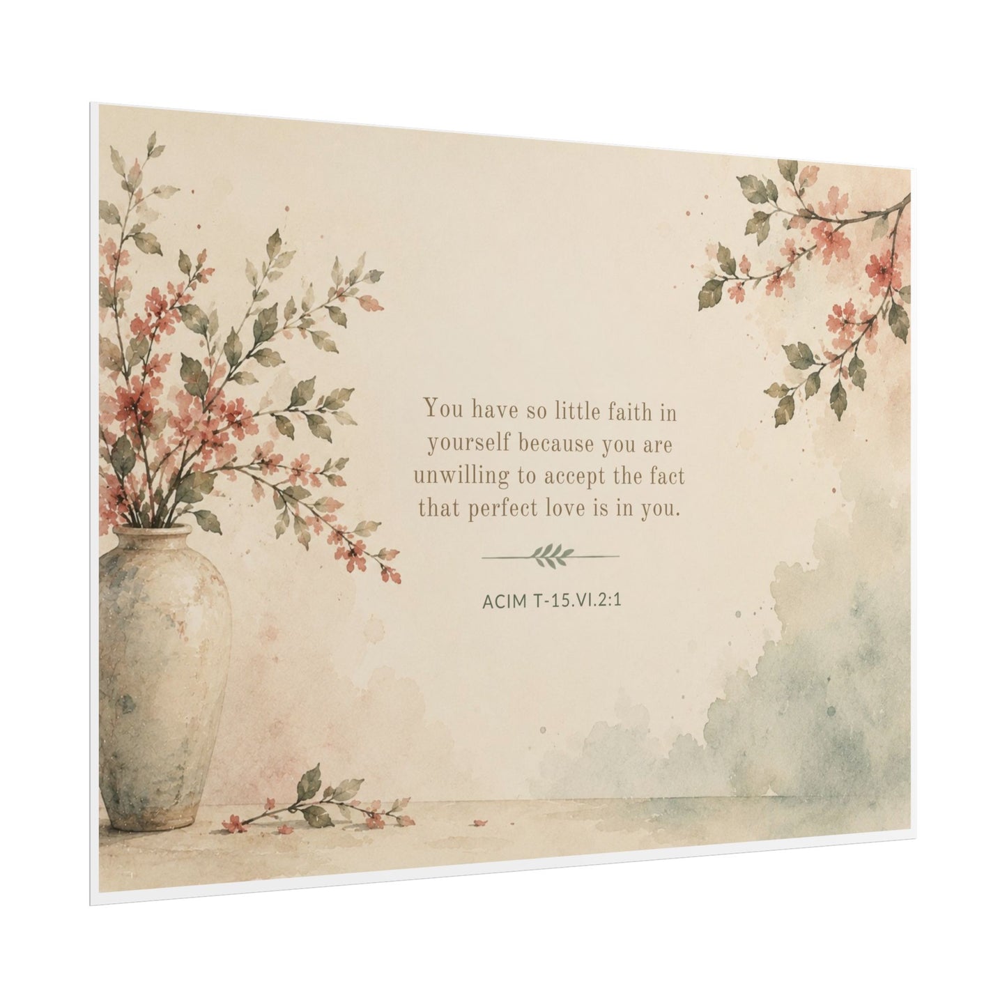 ACIM. - - Inspirational Wall Art (Rolled Poster)