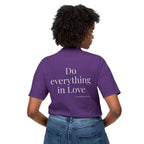 Teach Only Love T-Shirt  with Red Heart