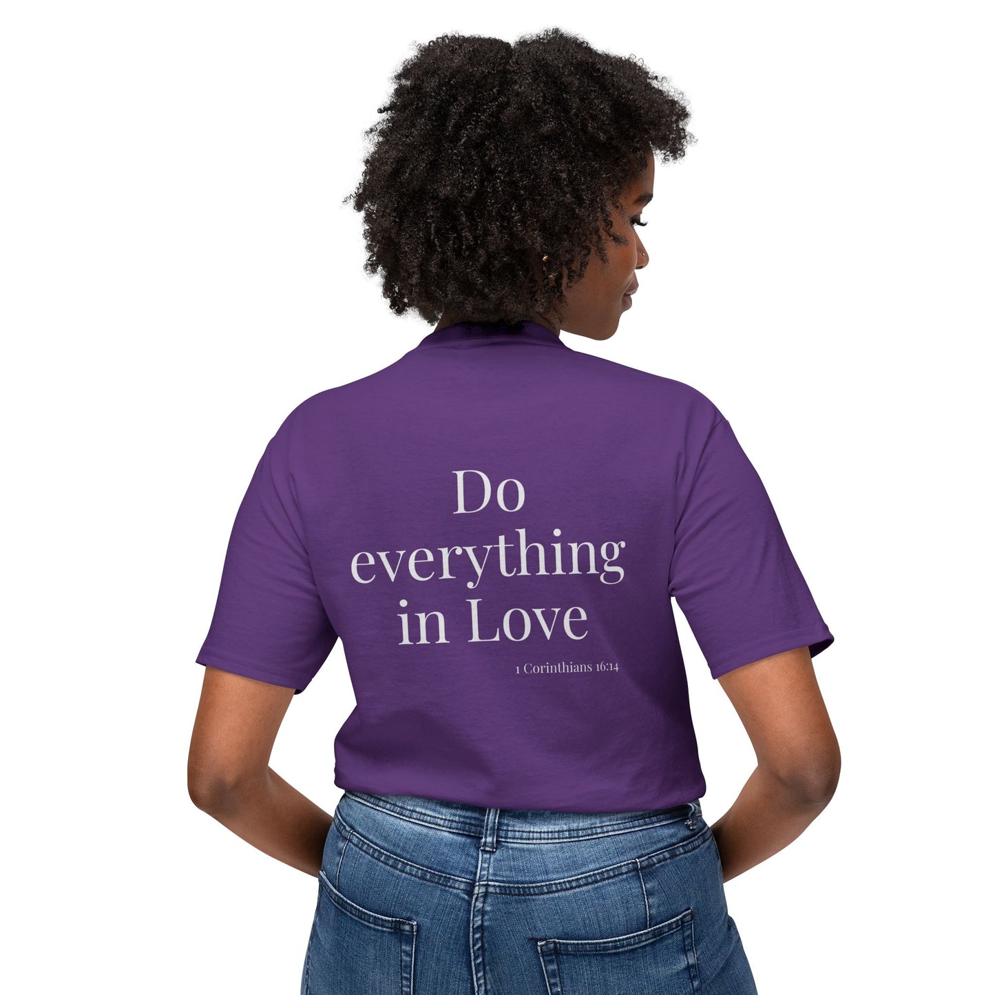 Teach Only Love T-Shirt  with Red Heart