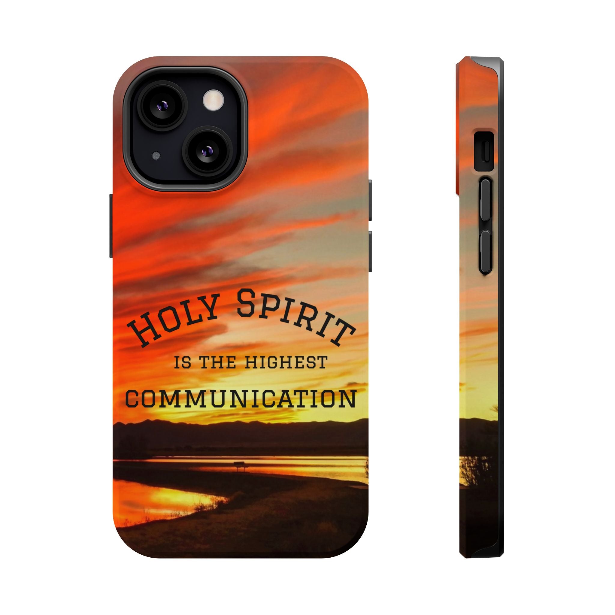 Holy Spirit Quote Magnetic Impact Phone Case — "The Holy Spirit is the highest communication"