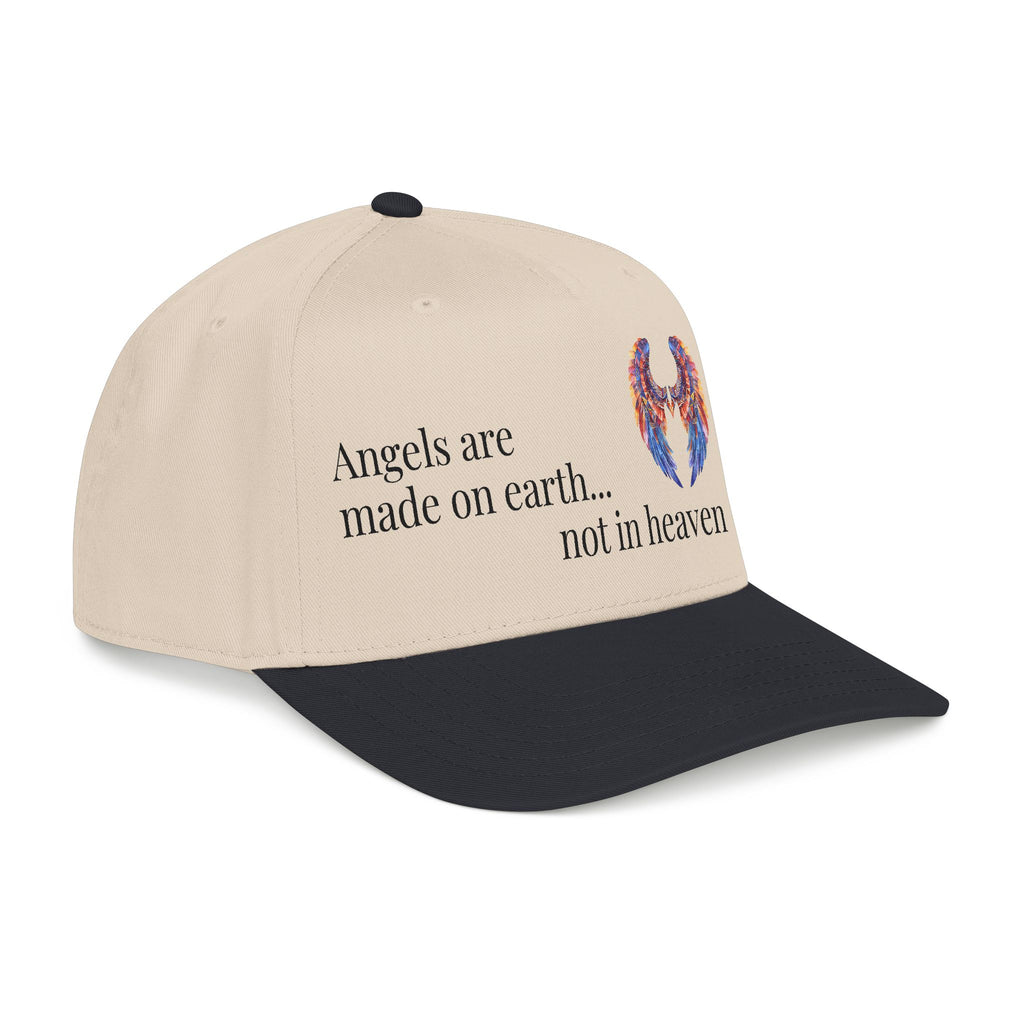 Angel Baseball Cap —  Angels are made on earth...not in heaven