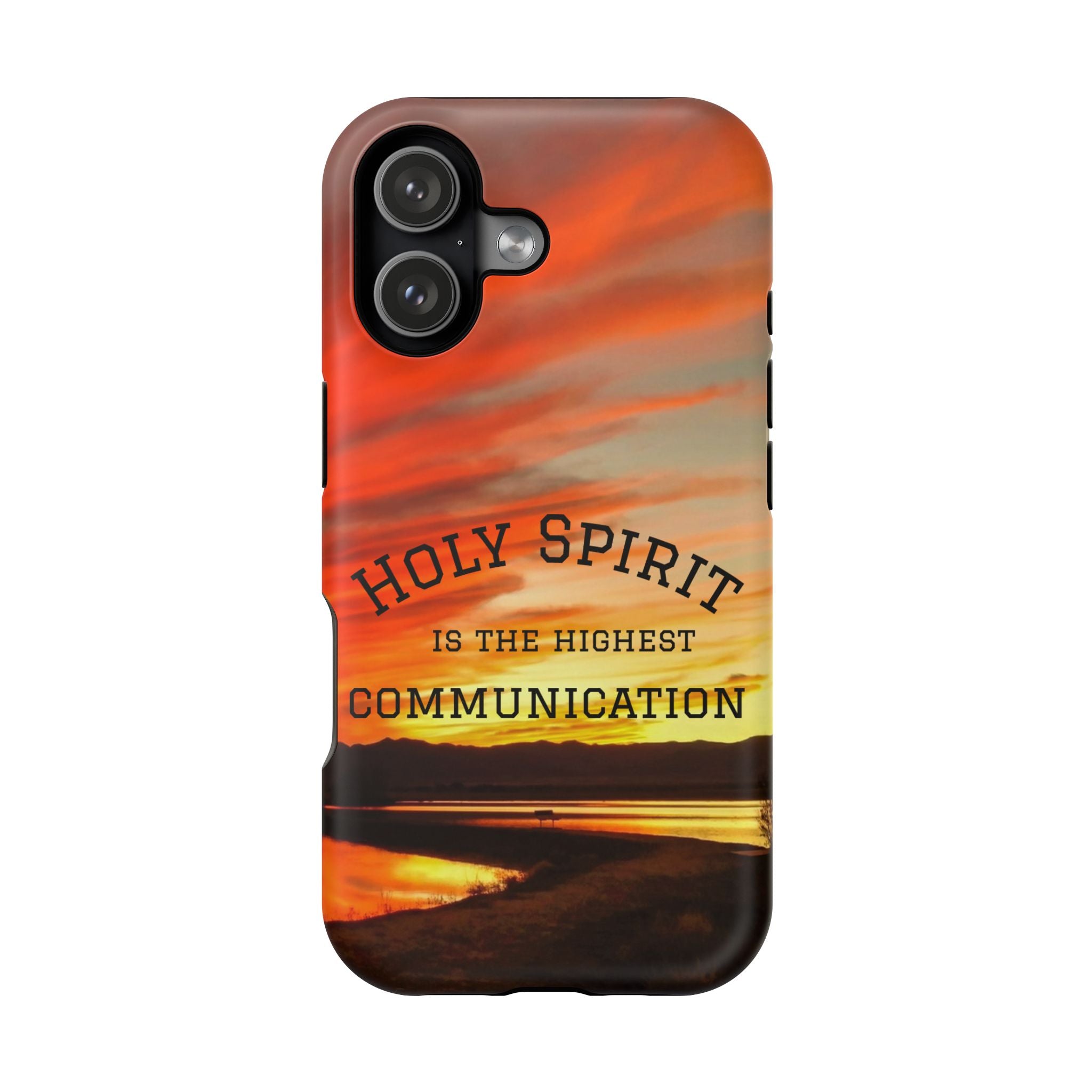 Holy Spirit Quote Magnetic Impact Phone Case — "The Holy Spirit is the highest communication"