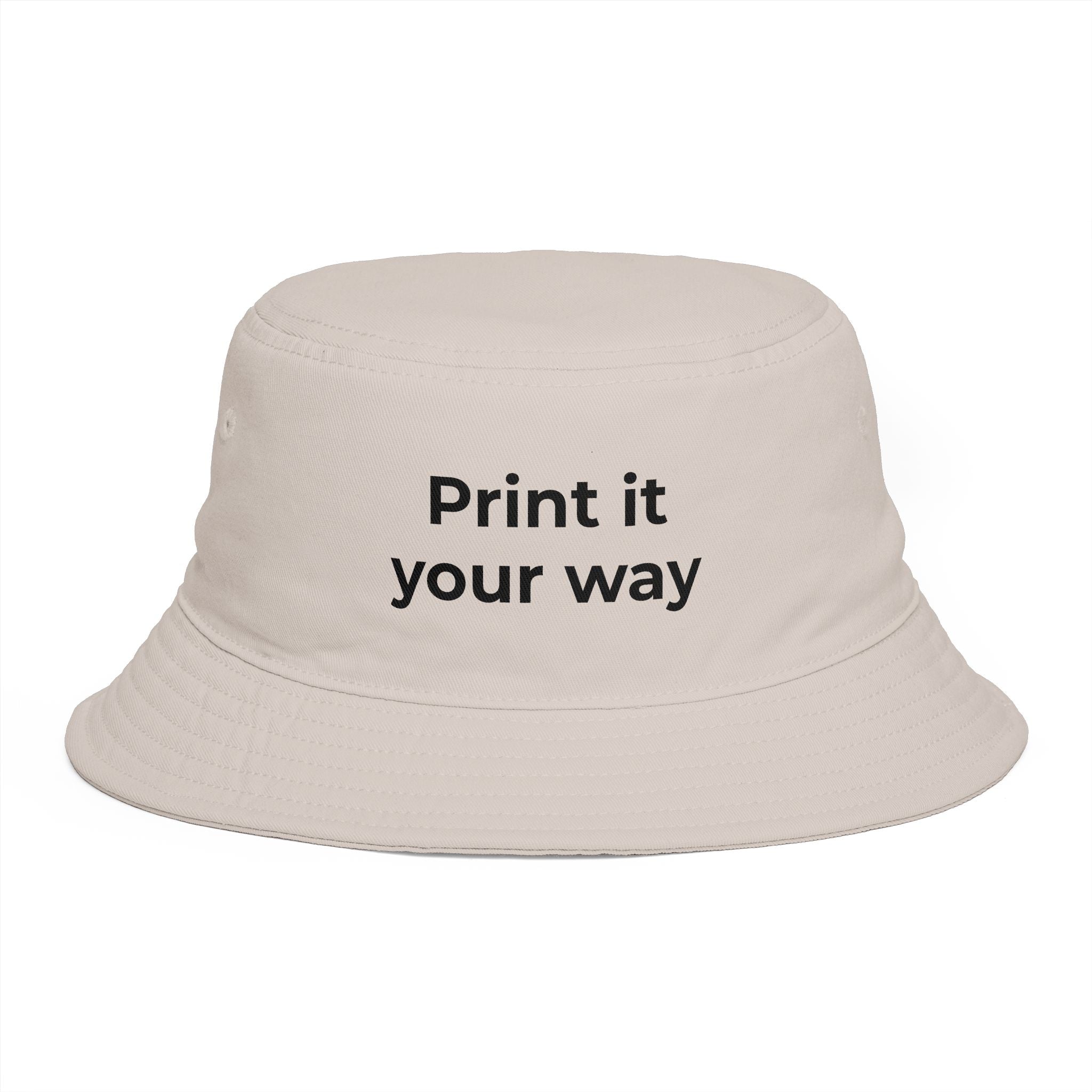 Custom Embroidered Adjustable Sun Hat - Add your own message!
