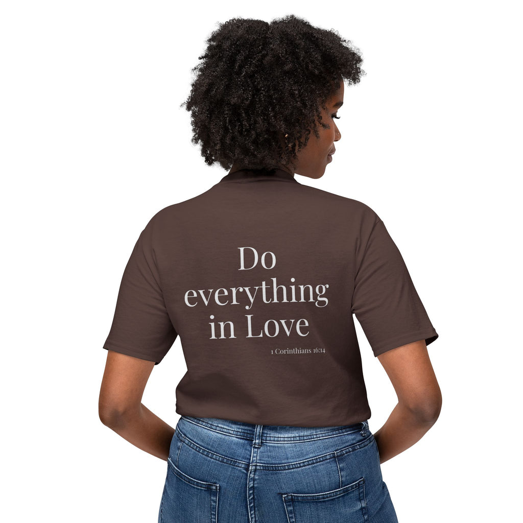 Teach Only Love T-Shirt  with Red Heart