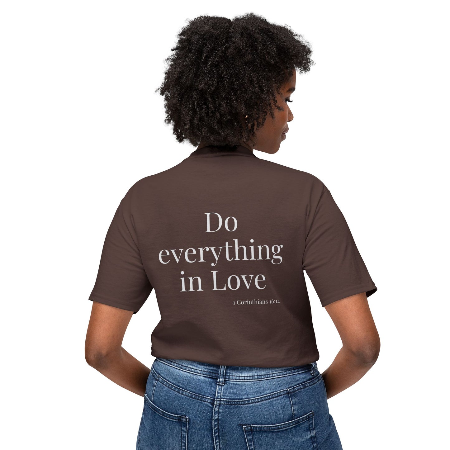 Teach Only Love T-Shirt  with Red Heart