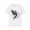 Angel Wings Graphic T-Shirt — Halo & Wing Minimalist Tee