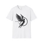 Angel Wings Graphic T-Shirt — Halo & Wing Minimalist Tee