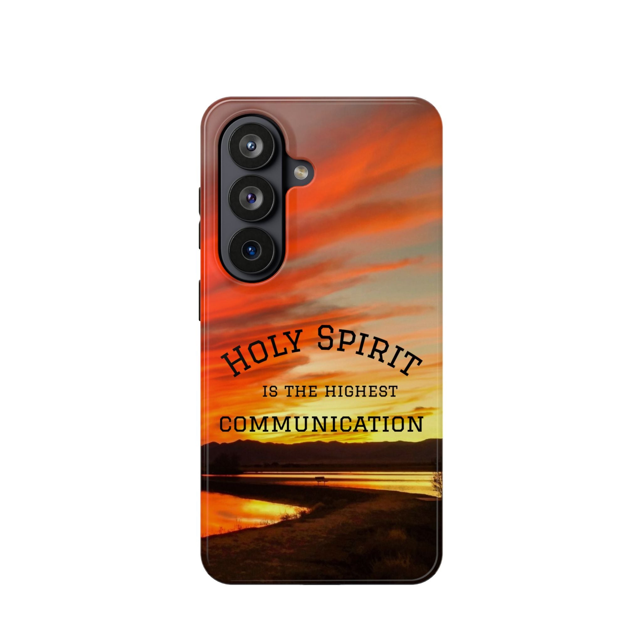 Holy Spirit Quote Magnetic Impact Phone Case — "The Holy Spirit is the highest communication"