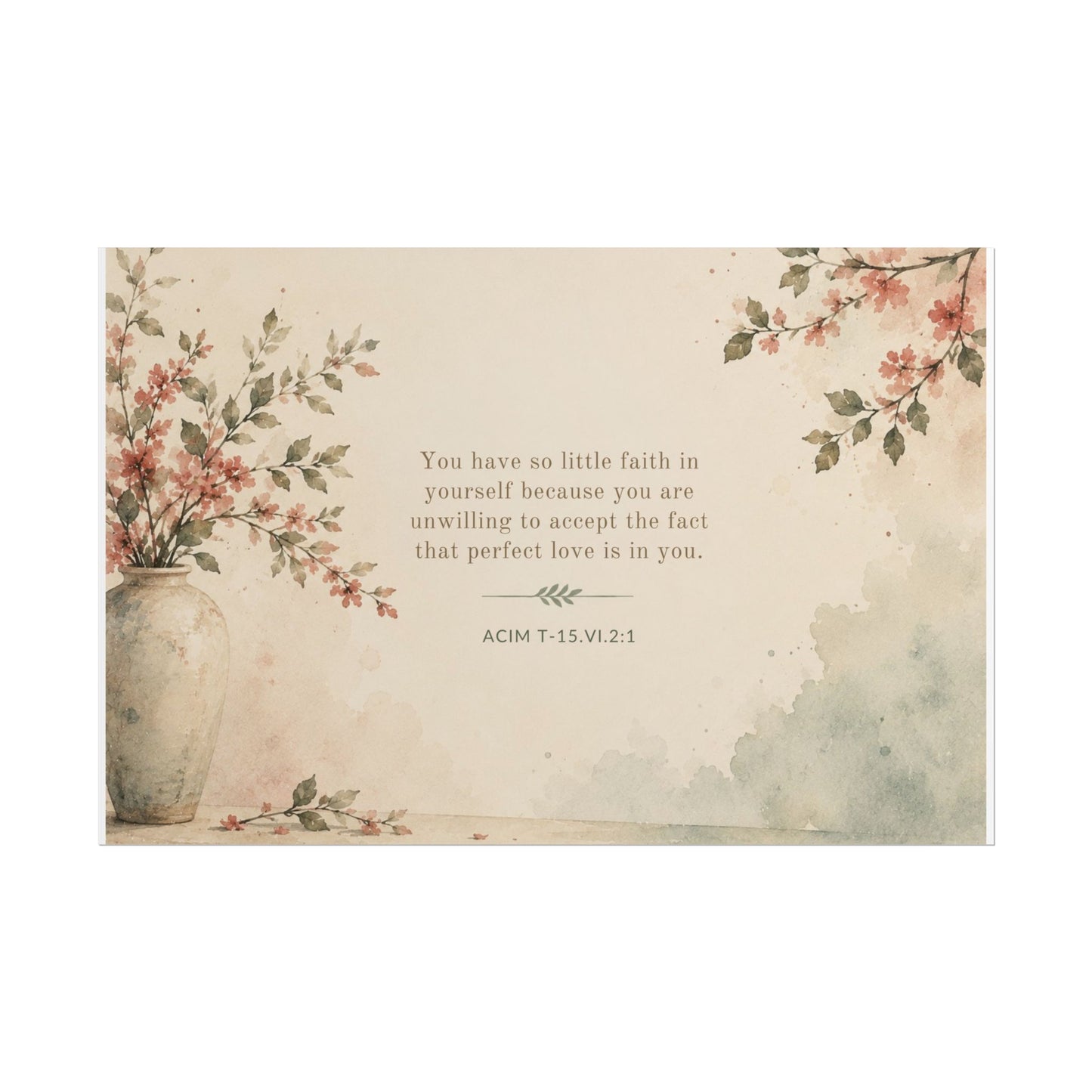 ACIM. - - Inspirational Wall Art (Rolled Poster)
