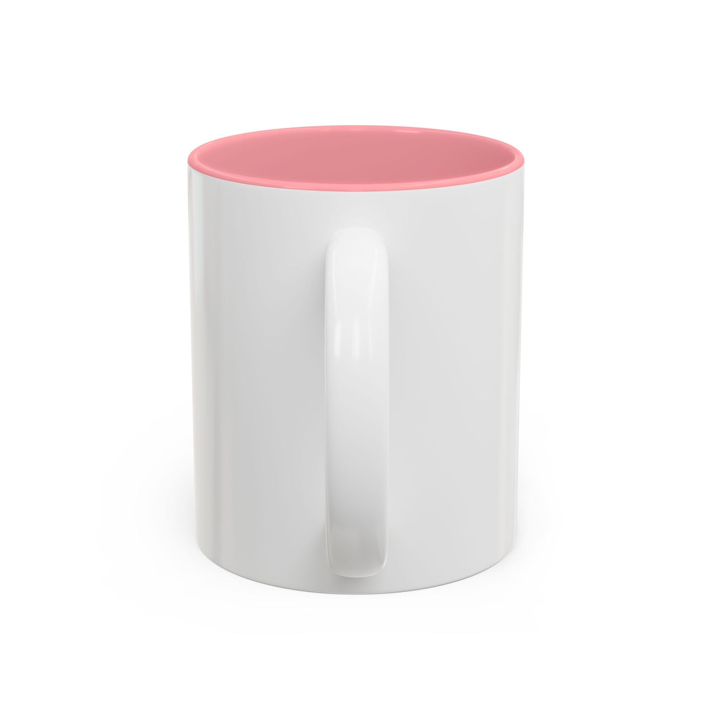 Mug — "Let Me Forgive And Be Happy" Inspirational Two-Tone Coffee Mug