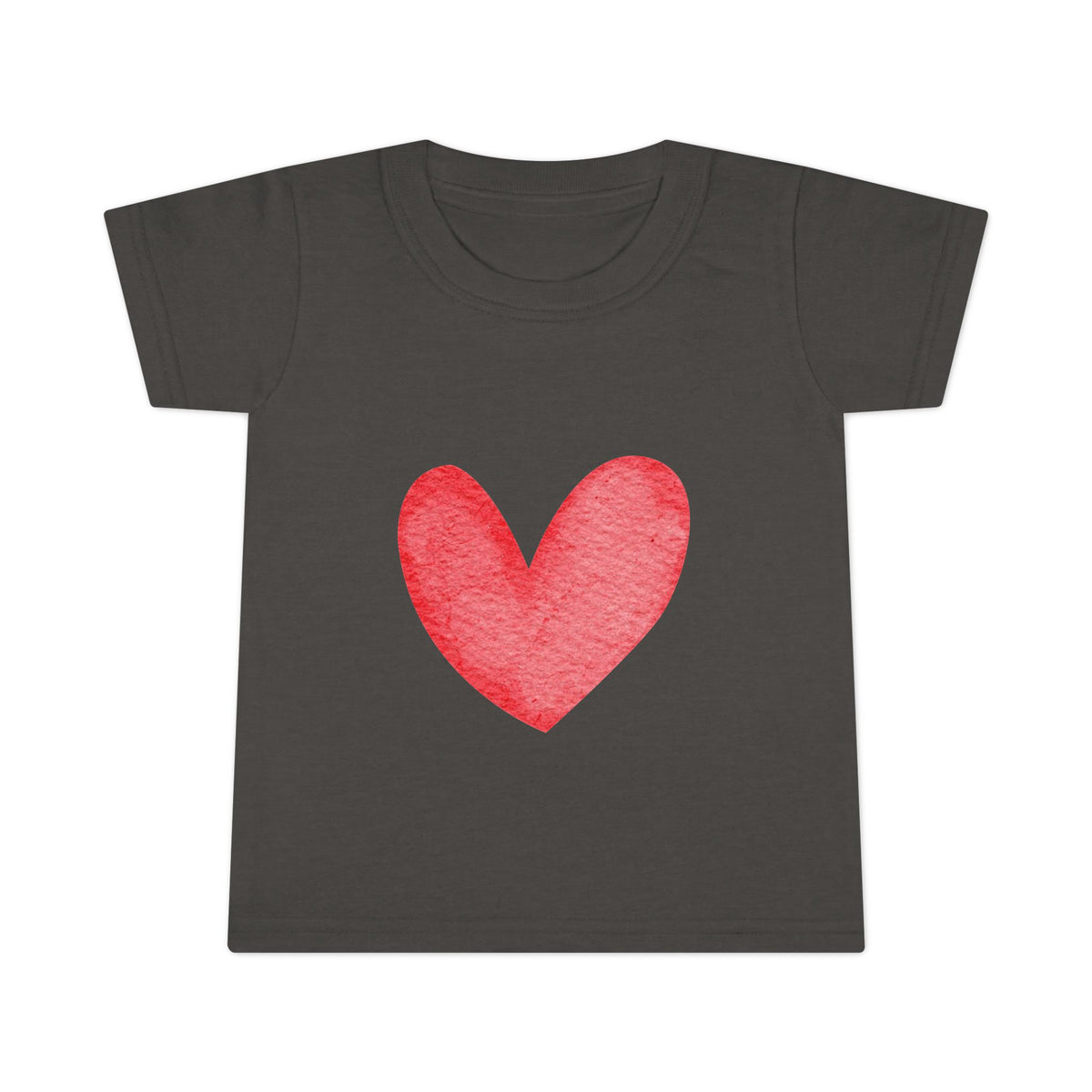Toddler T-Shirt — Pink Heart Front, “My Father loves me… and mama does too!” Back | Cute Toddler Tee