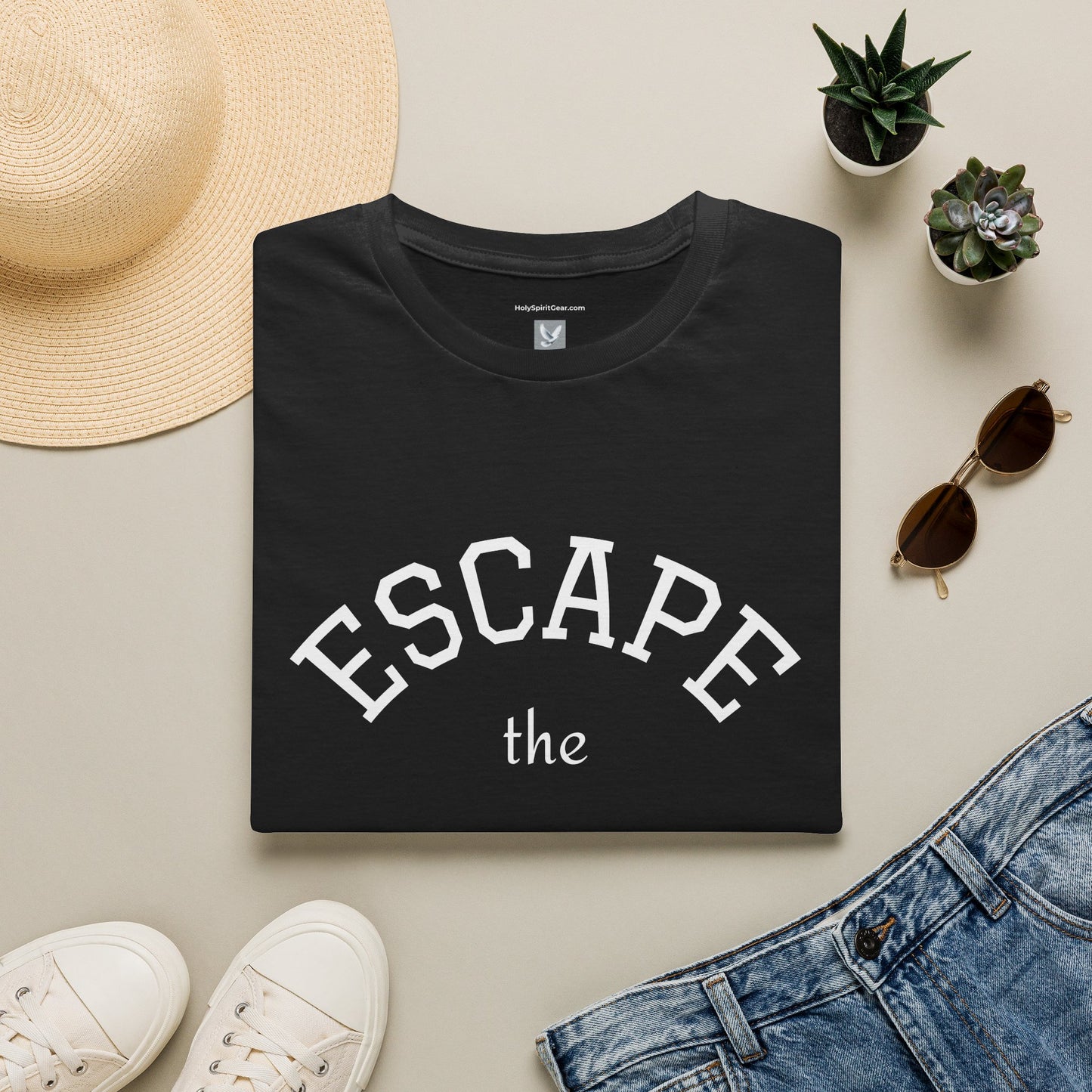 Escape the Darkness  — Inspirational  Faith Tee