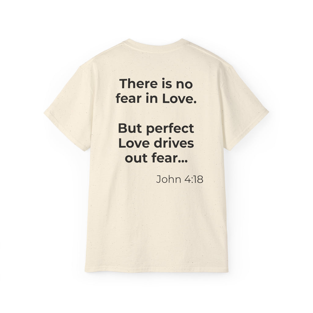 Teach Only Love T‑Shirt — John 4:18 Inspirational Tee