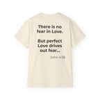 Teach Only Love T‑Shirt — John 4:18 Inspirational Tee