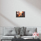 "Into this place the Holy Spirit comes, and there abides." Uncoated Spiritual Wall Art