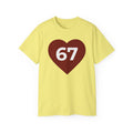 ACIM Lesson 67  —  Red Heart Graphic Tee