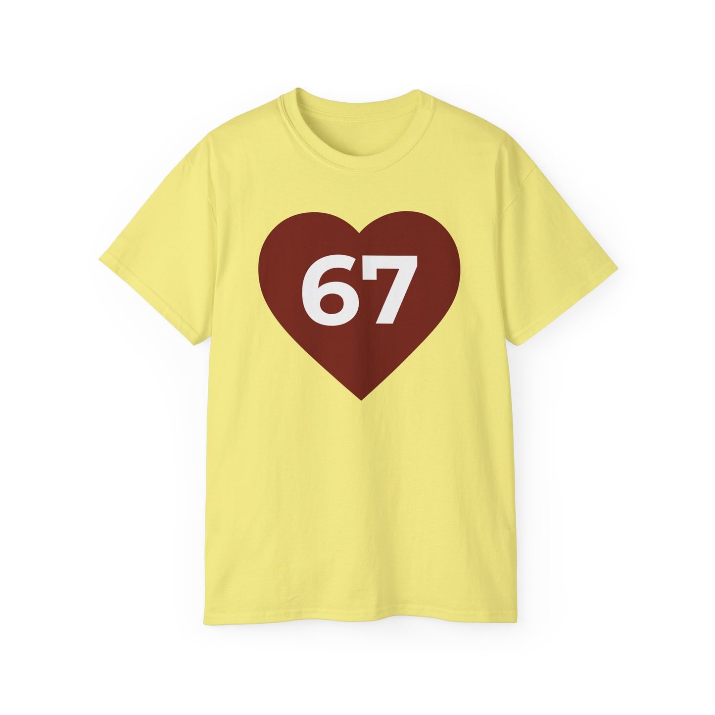 ACIM Lesson 67  —  Red Heart Graphic Tee