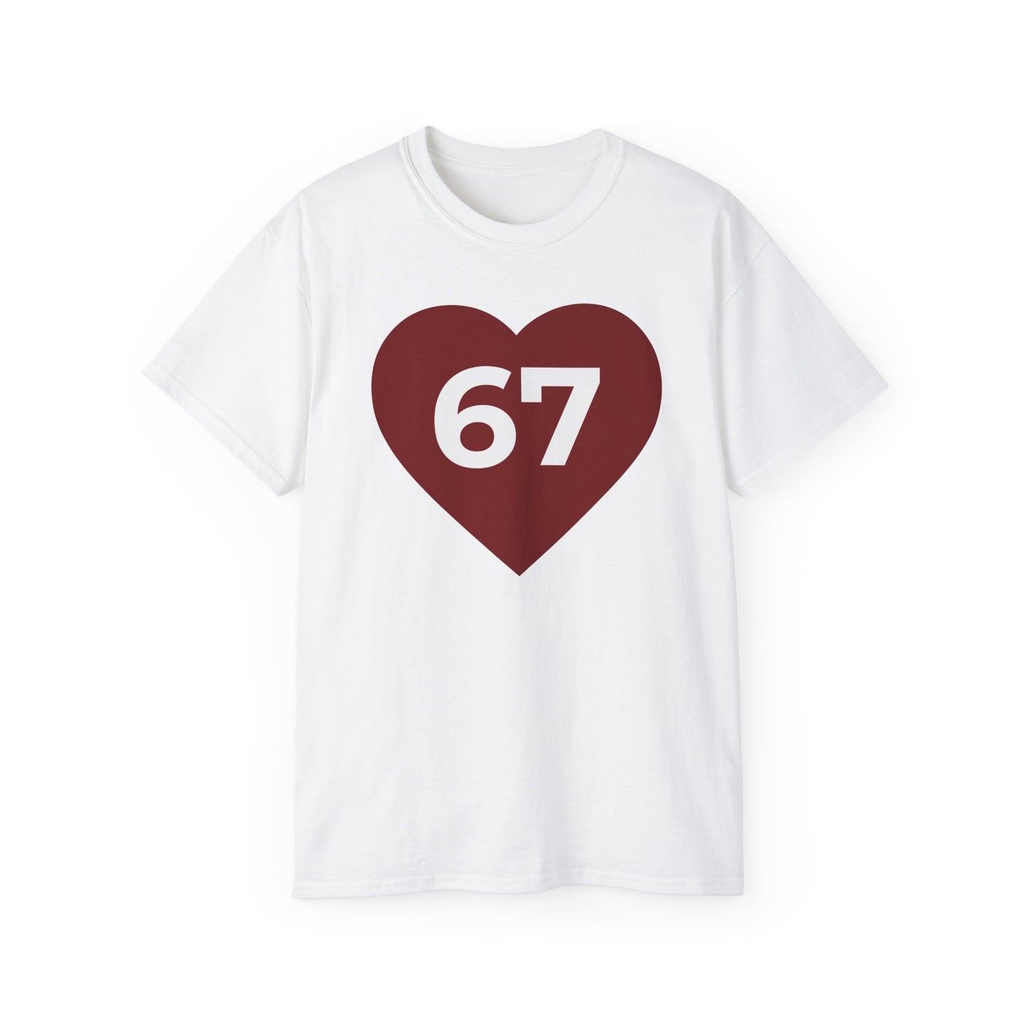 ACIM Lesson 67  —  Red Heart Graphic Tee