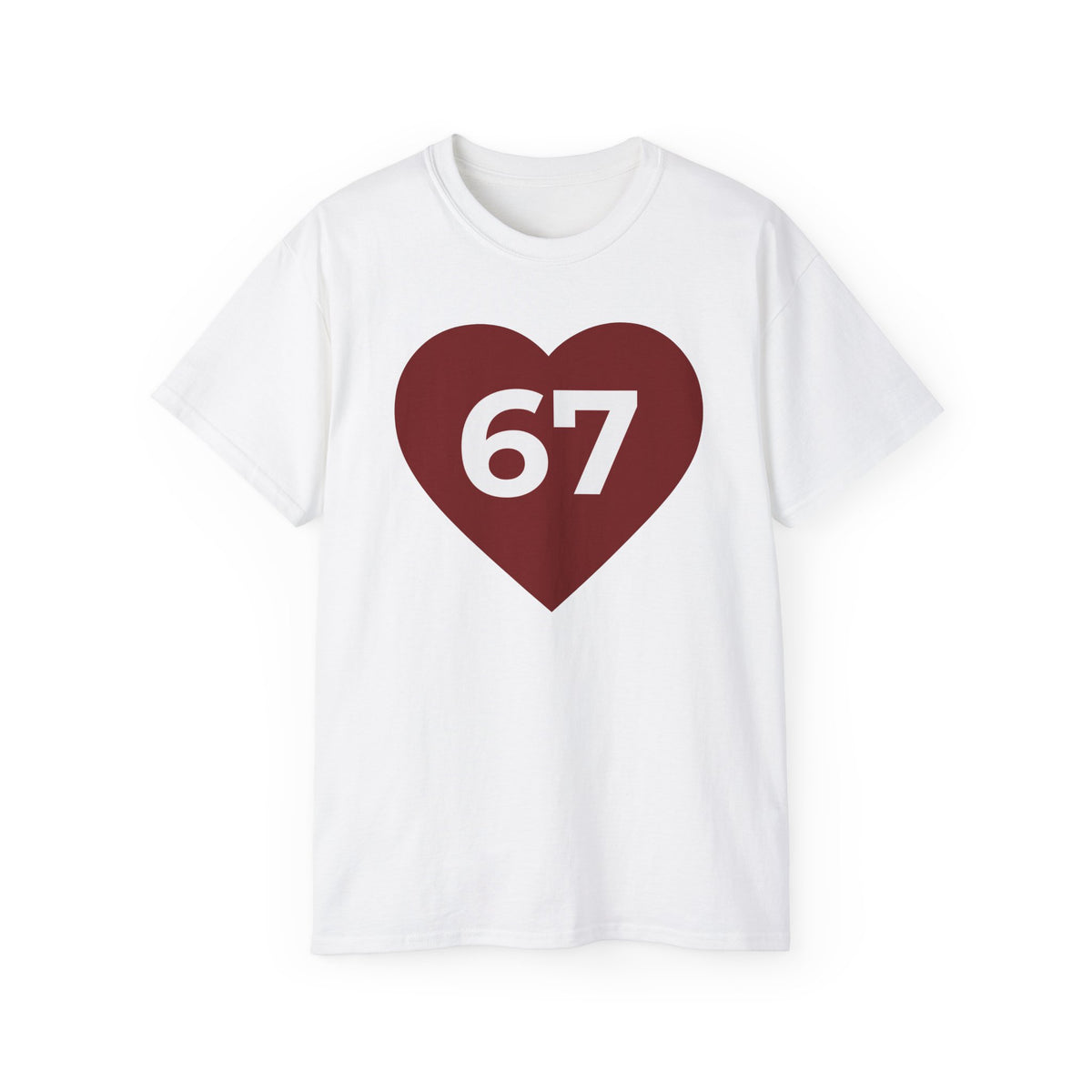 ACIM Lesson 67  —  Red Heart Graphic Tee