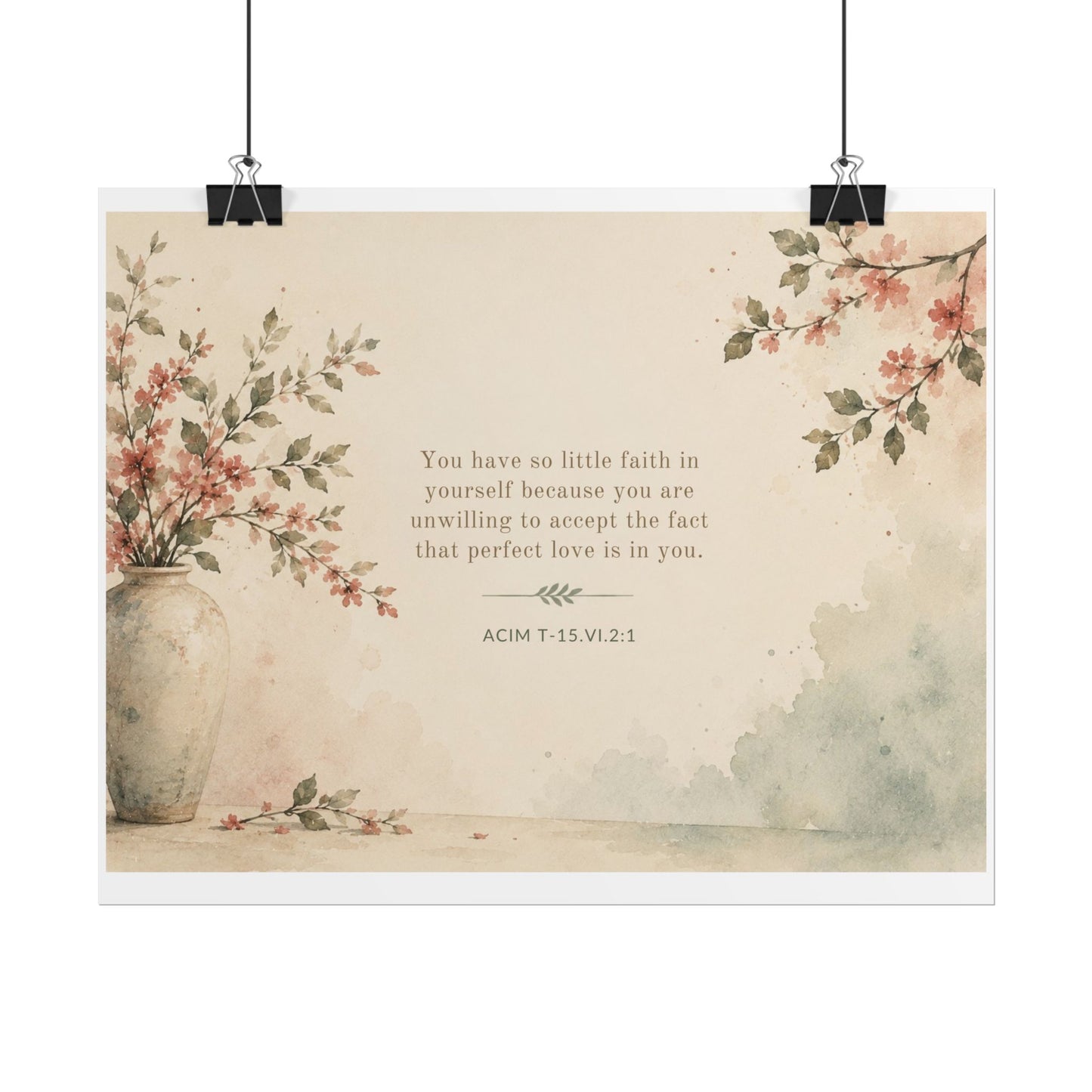 ACIM. - - Inspirational Wall Art (Rolled Poster)