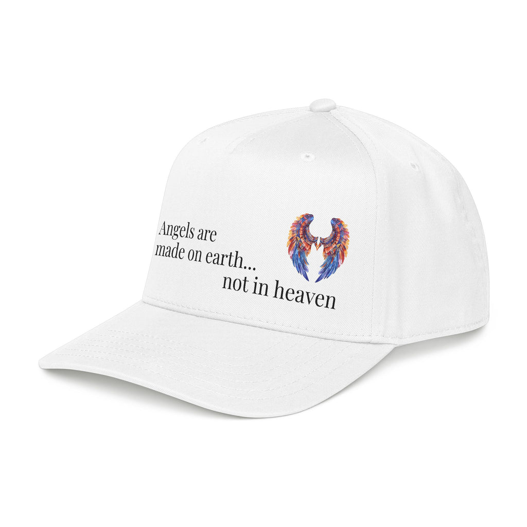 Angel Baseball Cap —  Angels are made on earth...not in heaven