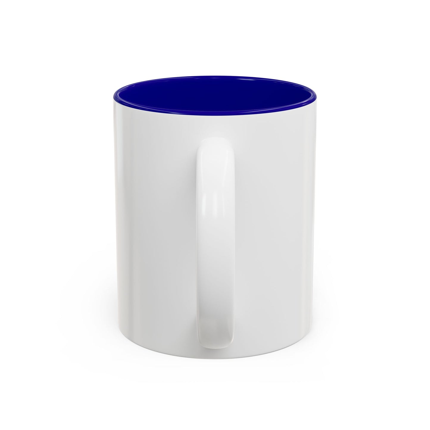 Mug — "Let Me Forgive And Be Happy" Inspirational Two-Tone Coffee Mug