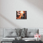 "Into this place the Holy Spirit comes, and there abides." Uncoated Spiritual Wall Art