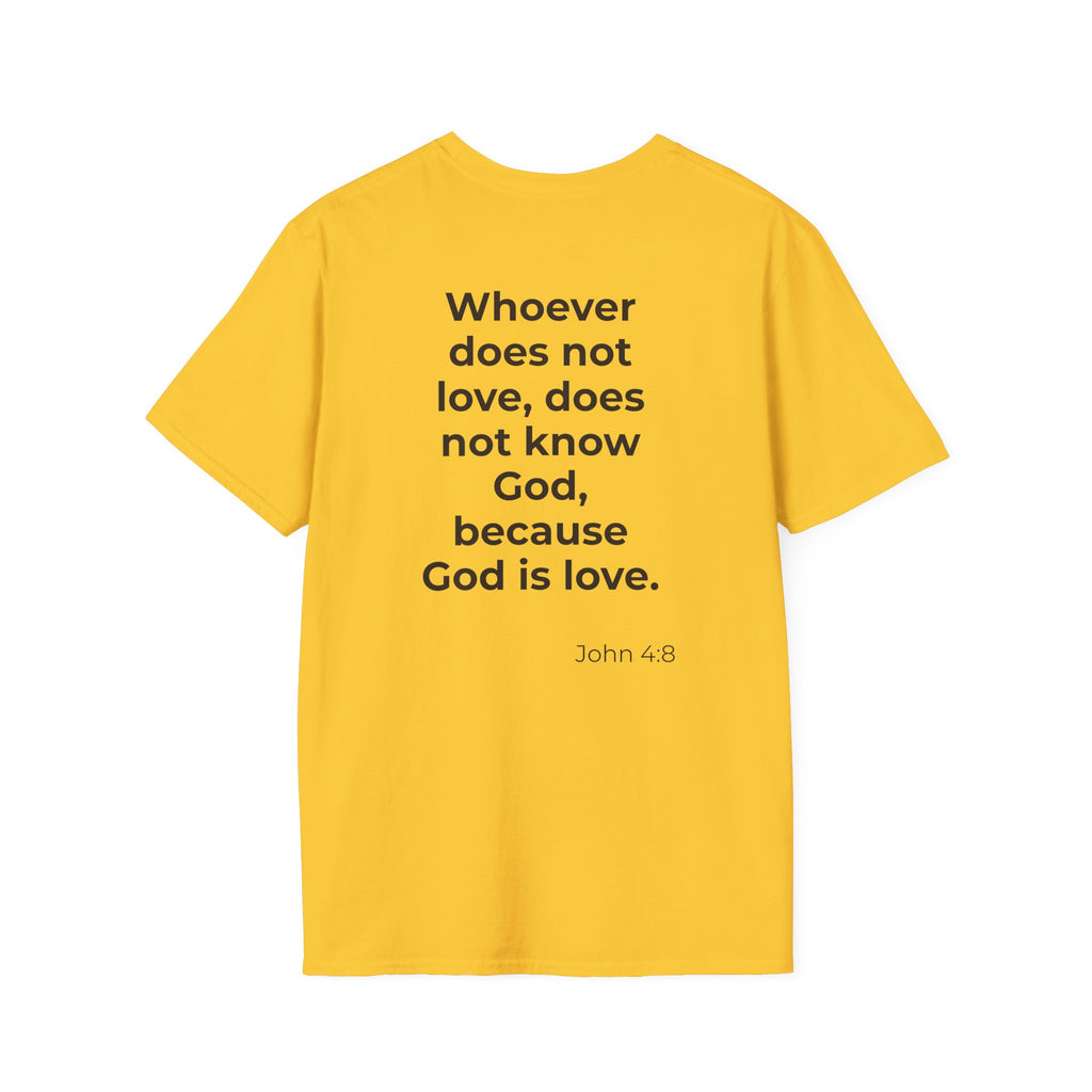Teach Only Love T-Shirt — Big Red Heart  Tee