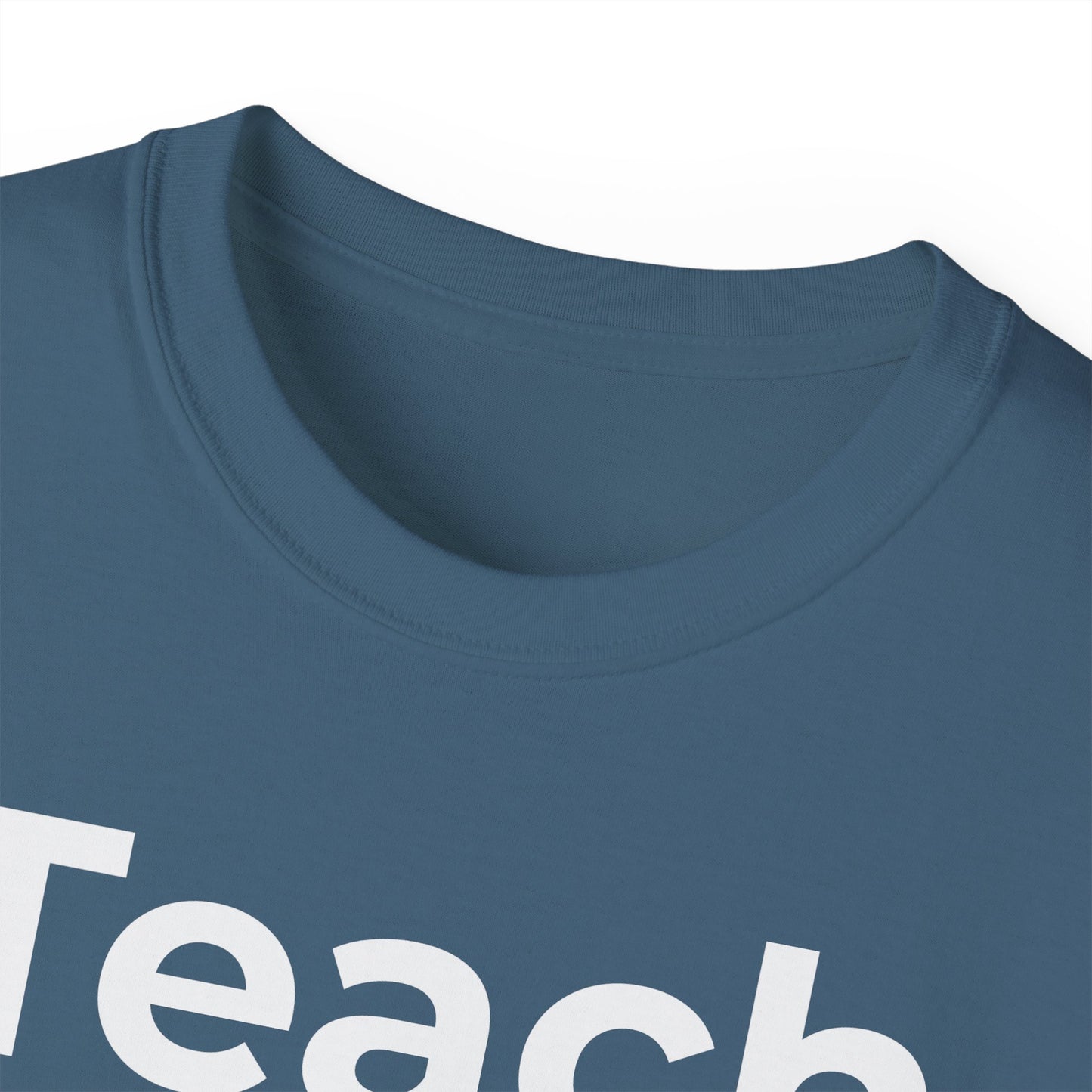Teacher Heart T‑Shirt — "Teach Only" Red Heart Graphic Tee (Do Everything in Love)