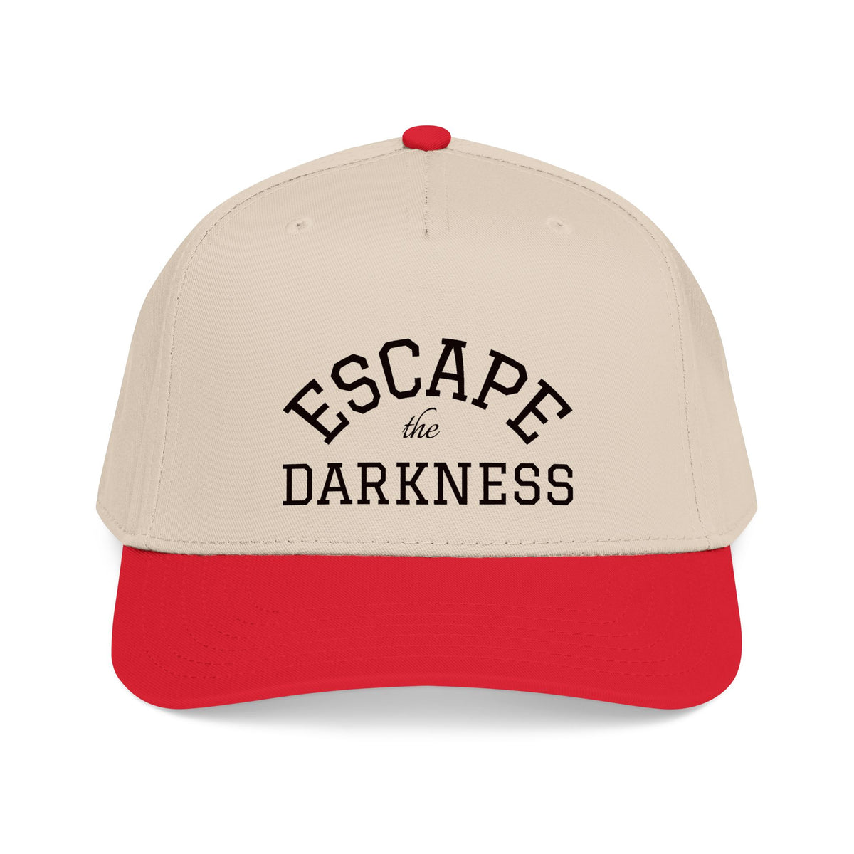 Escape the Darkness -- Mid Profile Baseball Cap