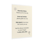 Brett’s Prayer Poster —  Inspirational Wall Art (Rolled Poster)