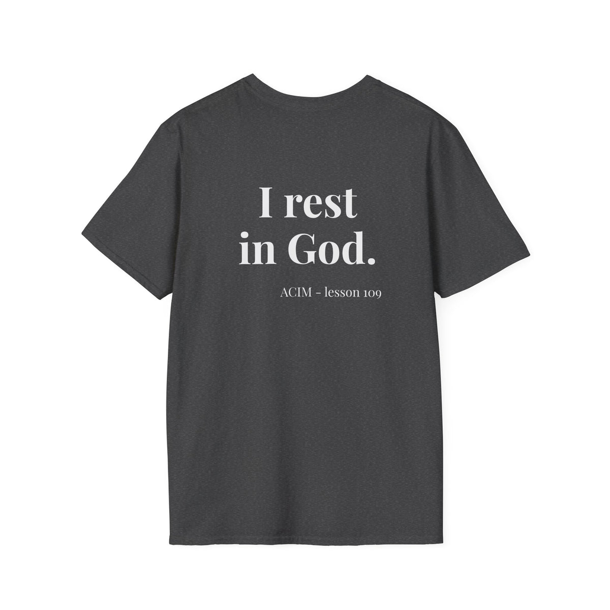 ACIM Lesson 109 — "I rest on God"