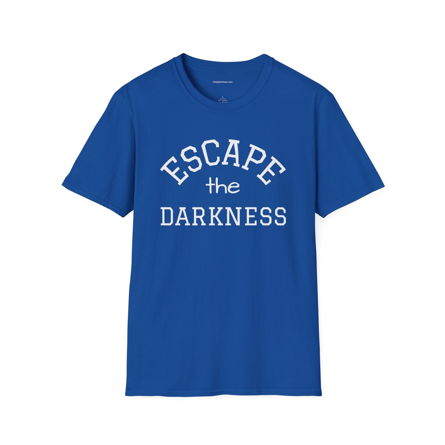Escape the Darkness / The Light Has Come T‑Shirt — Inspirational  Faith Tee