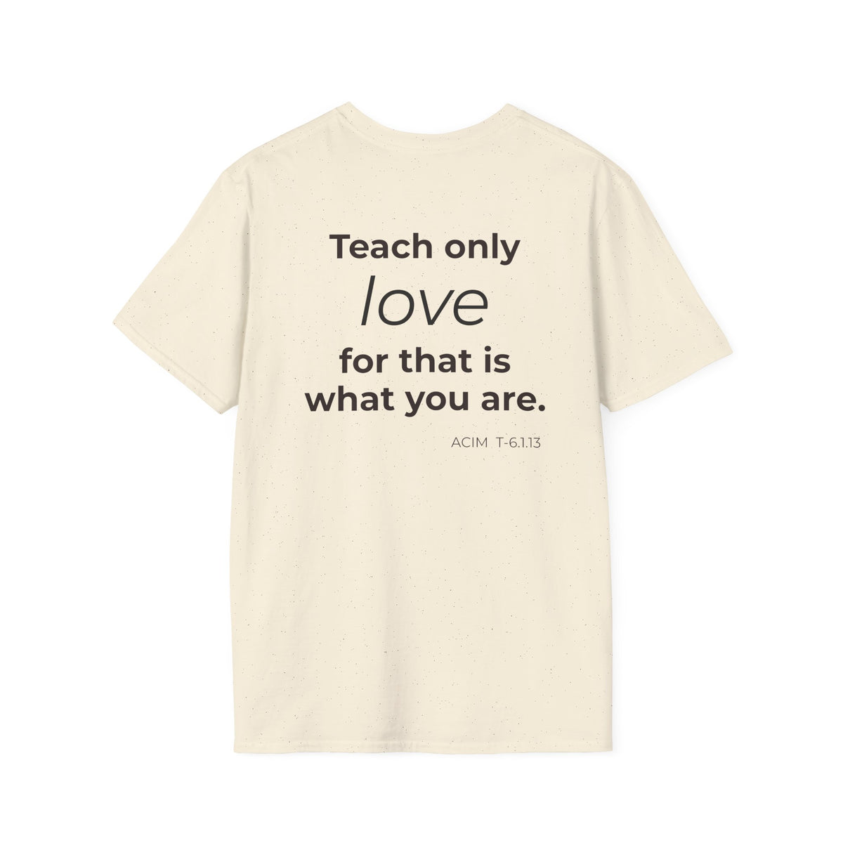 Teach Only T-Shirt — Big Red Heart Tee