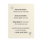 Brett’s Prayer Poster —  Inspirational Wall Art (Rolled Poster)