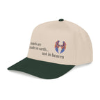 Angel Baseball Cap —  Angels are made on earth...not in heaven