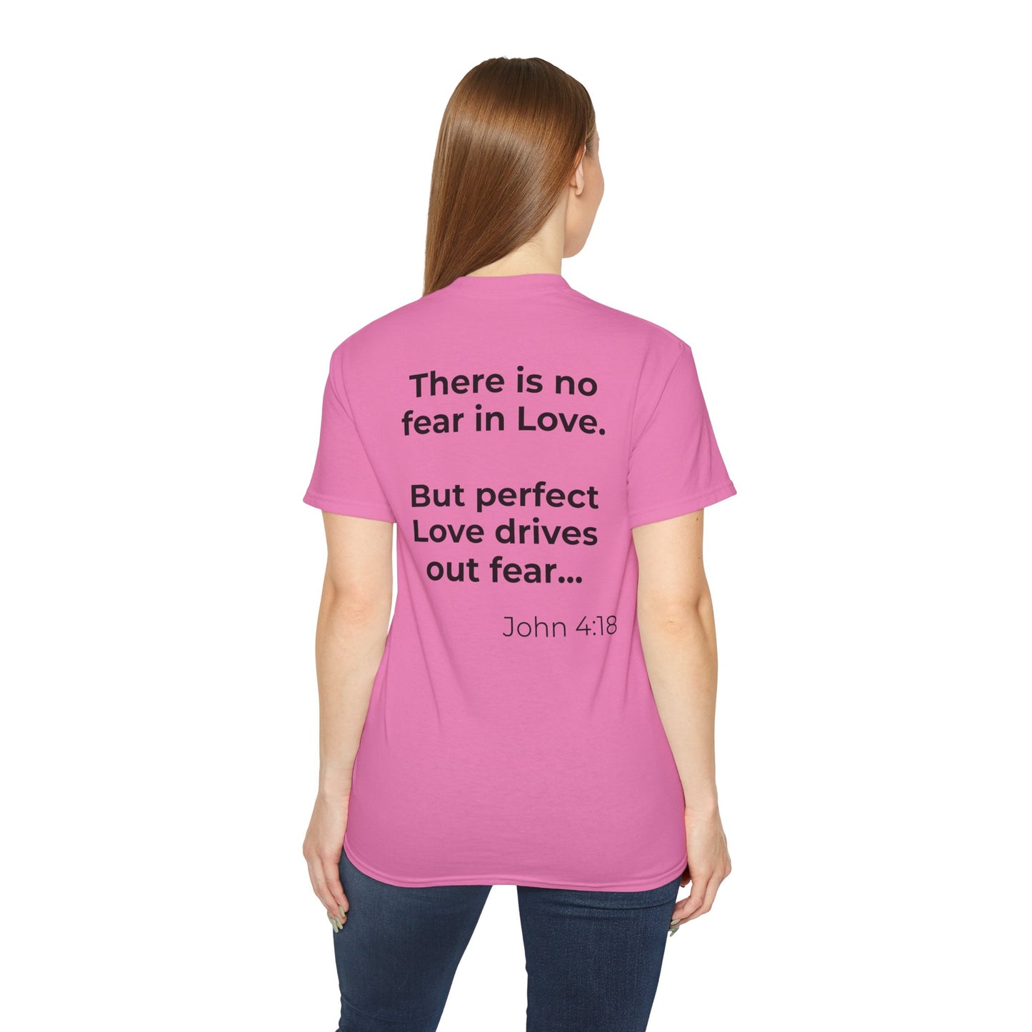 Teach Only Love T‑Shirt — John 4:18 Inspirational Tee