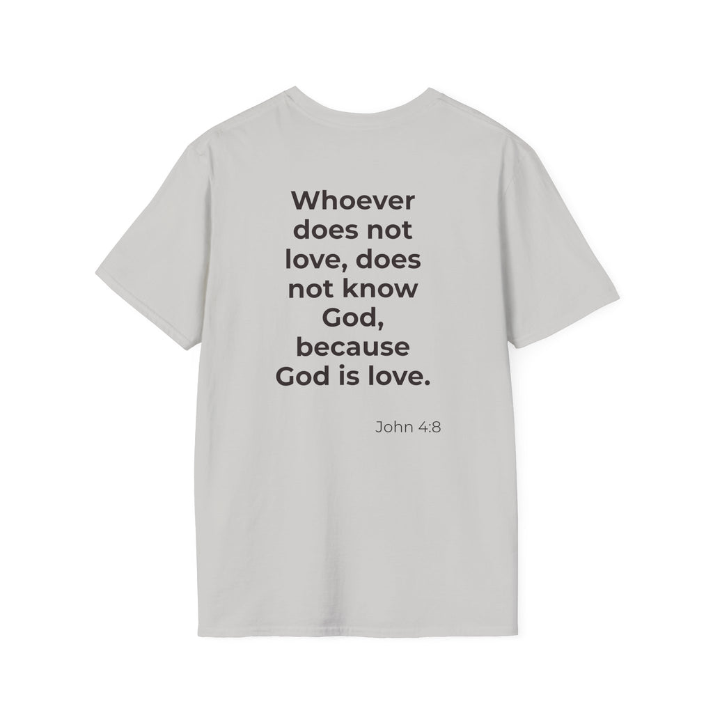 Teach Only Love T-Shirt — Big Red Heart  Tee