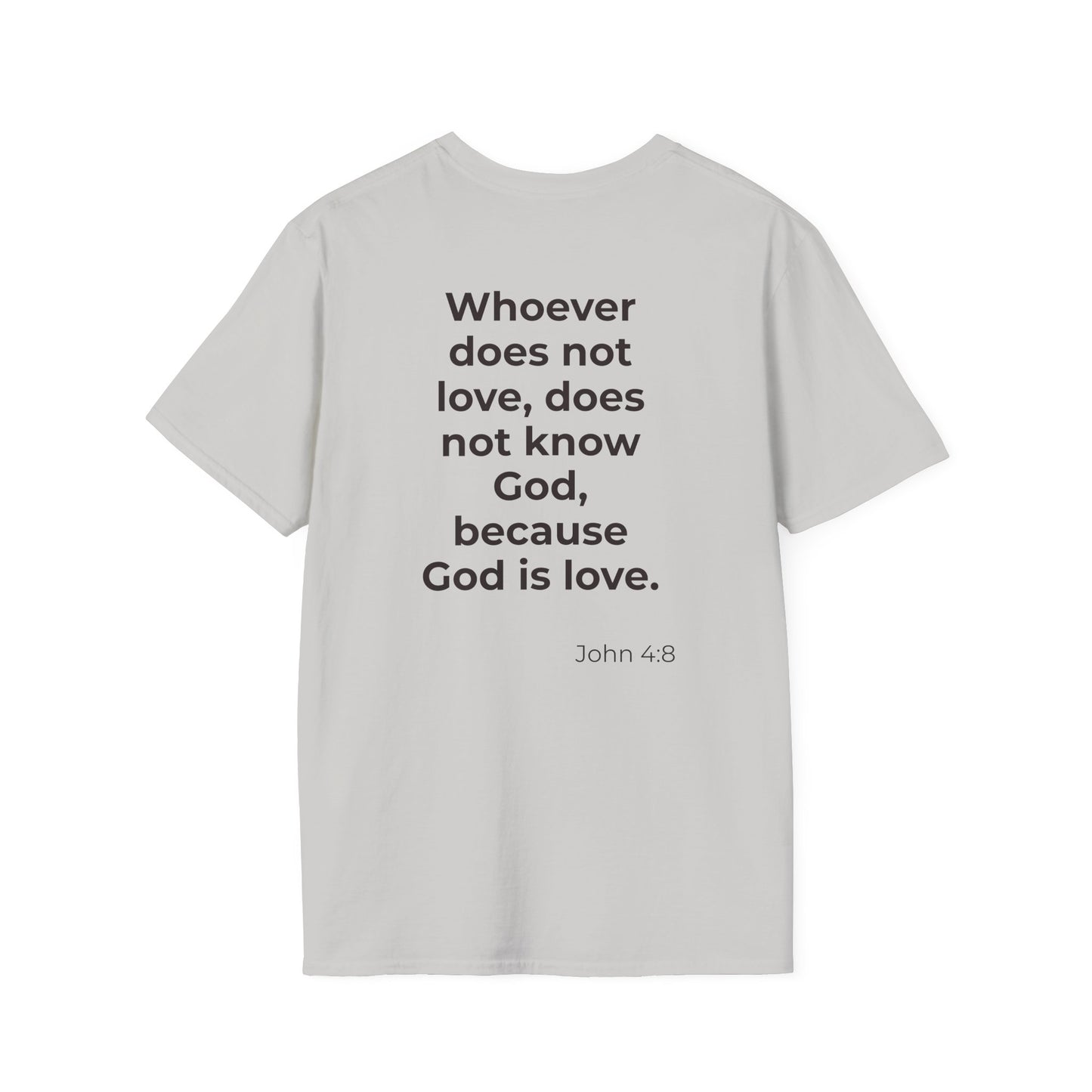 Teach Only Love T-Shirt — Big Red Heart  Tee