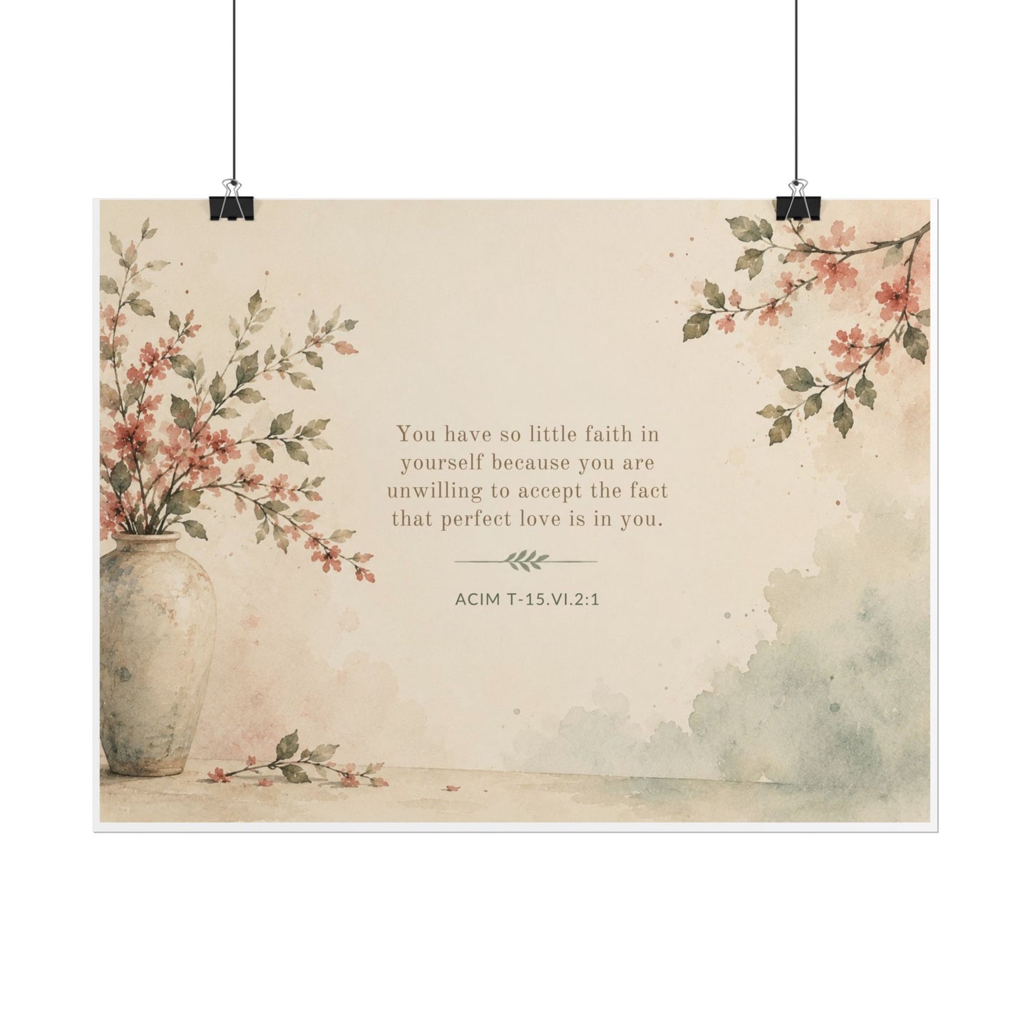 ACIM. - - Inspirational Wall Art (Rolled Poster)
