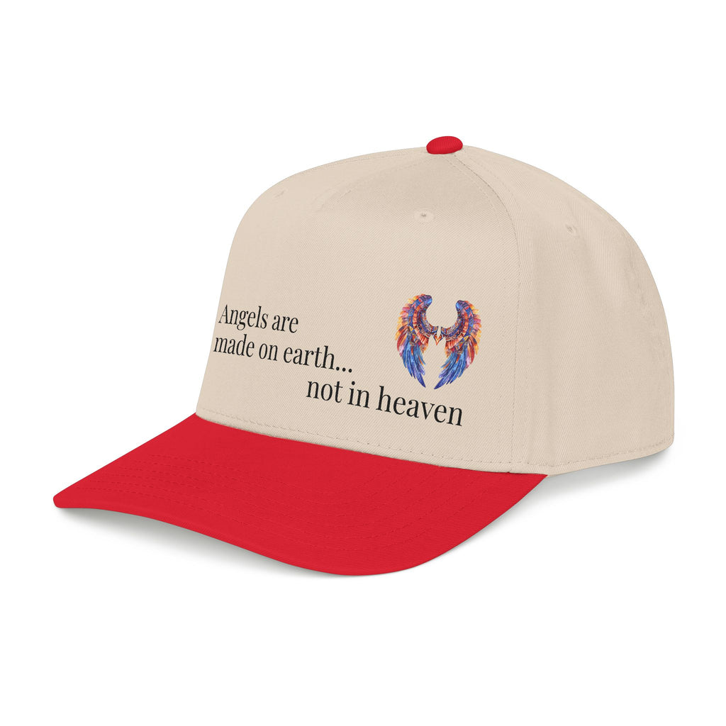 Angel Baseball Cap —  Angels are made on earth...not in heaven