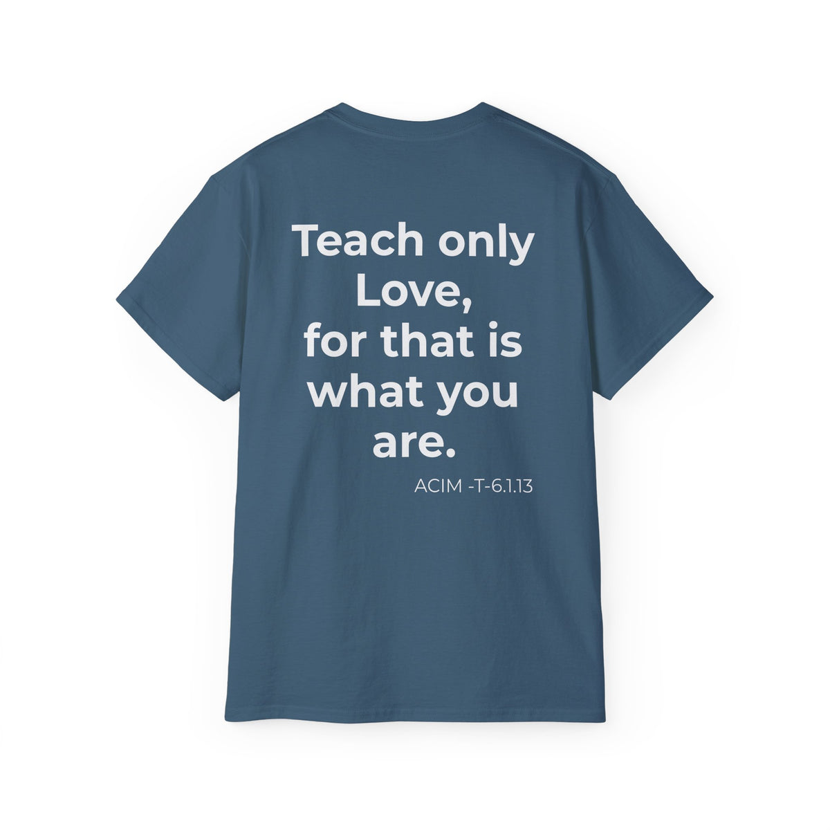 Teach Only Love T‑Shirt —  Red Heart Graphic Tee